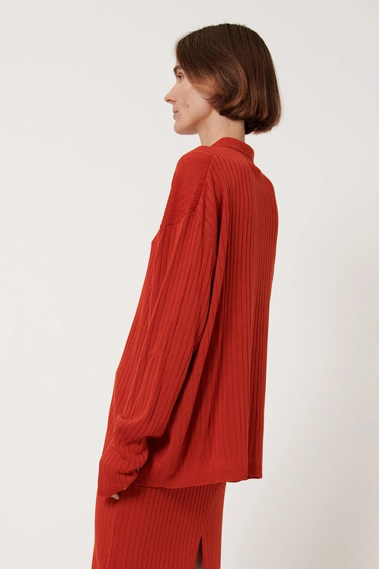 Berto Knitted Top Paprika