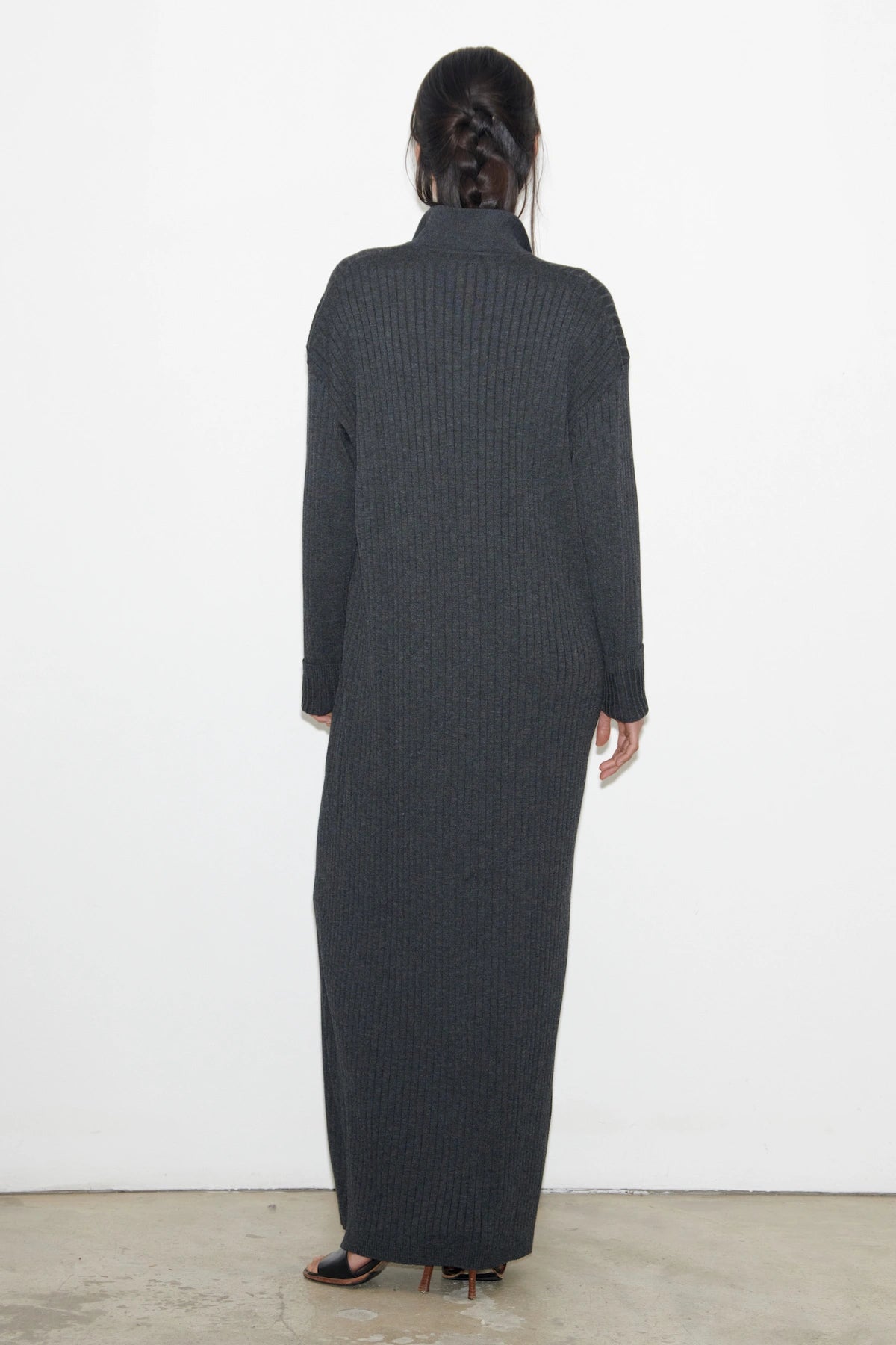 Ezia Knitted Dress Antracite