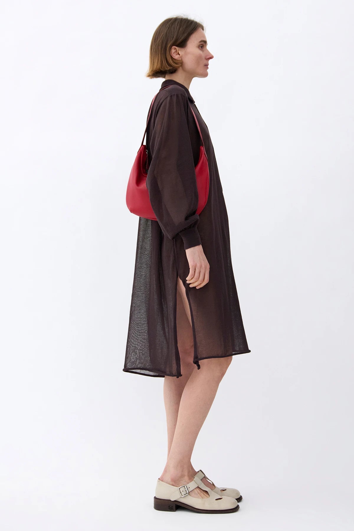 Leon Knitted Dress Cioccolato