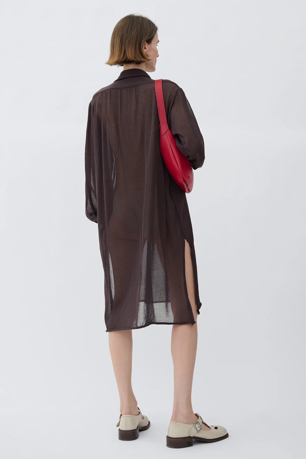 Leon Knitted Dress Cioccolato