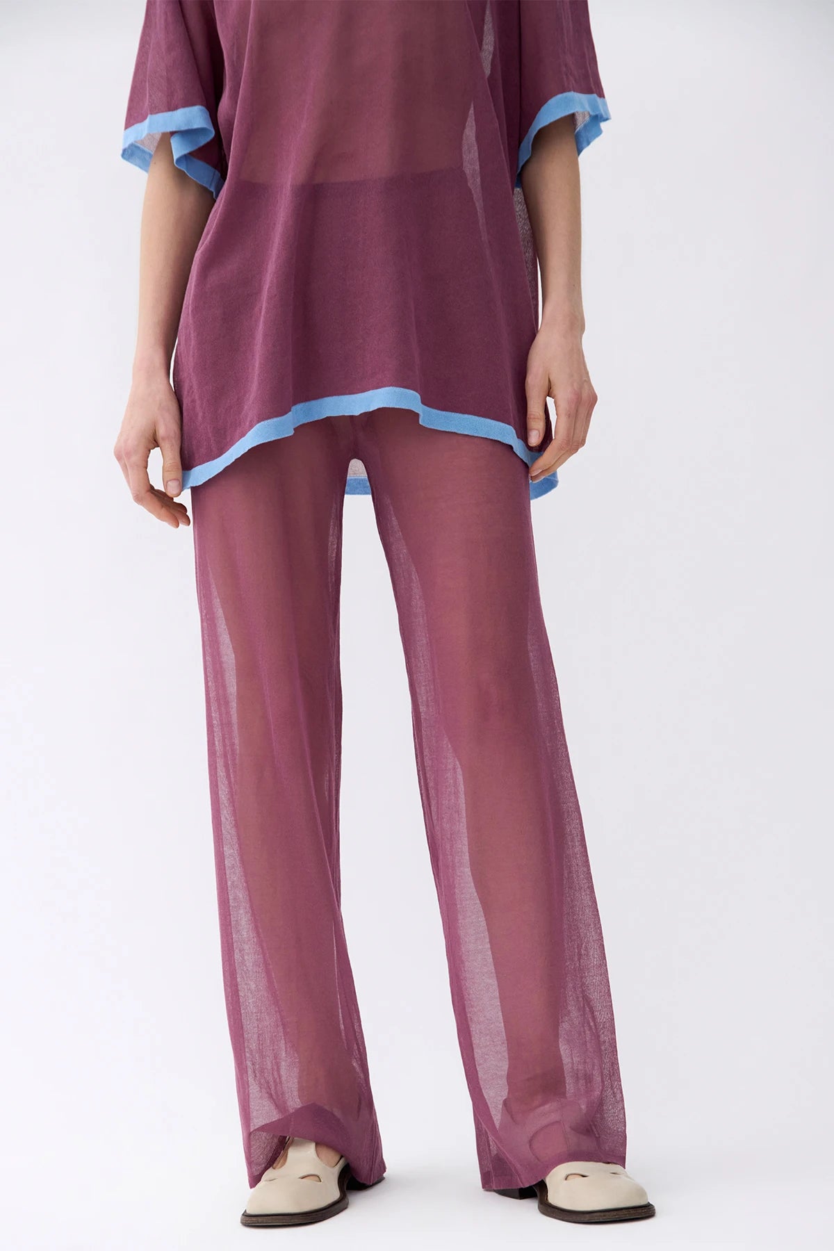 Nico Knitted Pants Malva