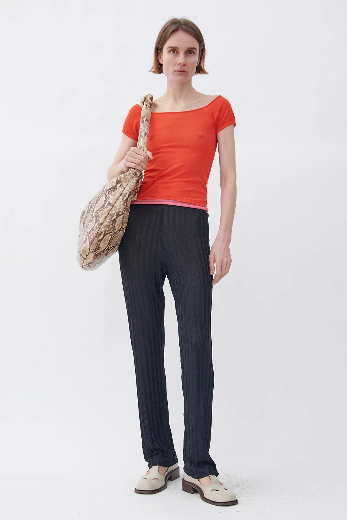 Nino Knitted Pants Nero