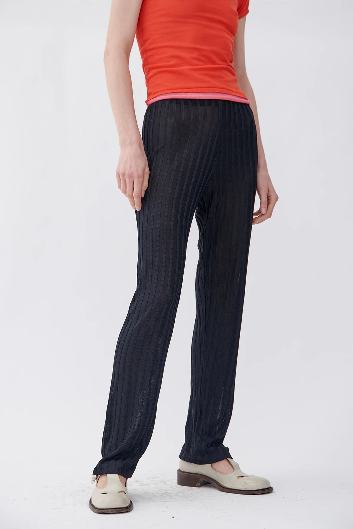 Nino Knitted Pants Nero