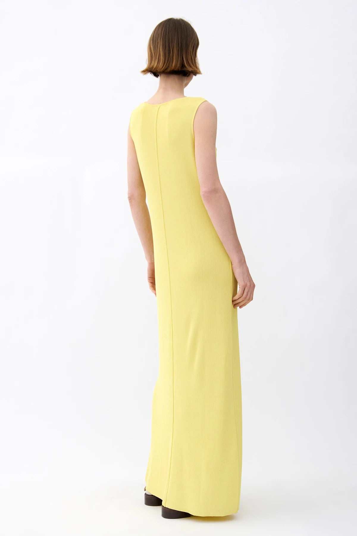 Noa Knitted Dress Banana