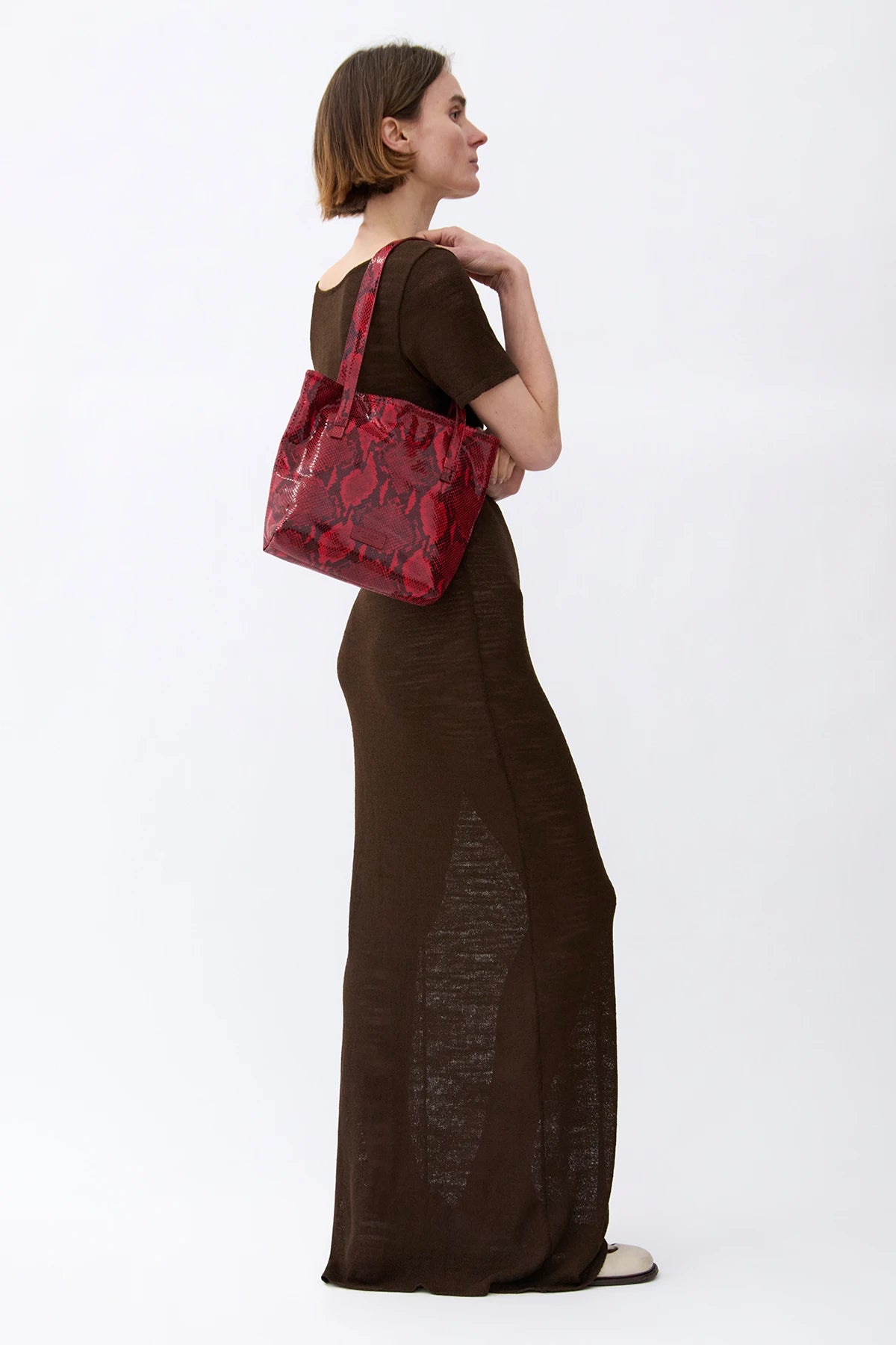 Tine Knitted Dress Cioccolato