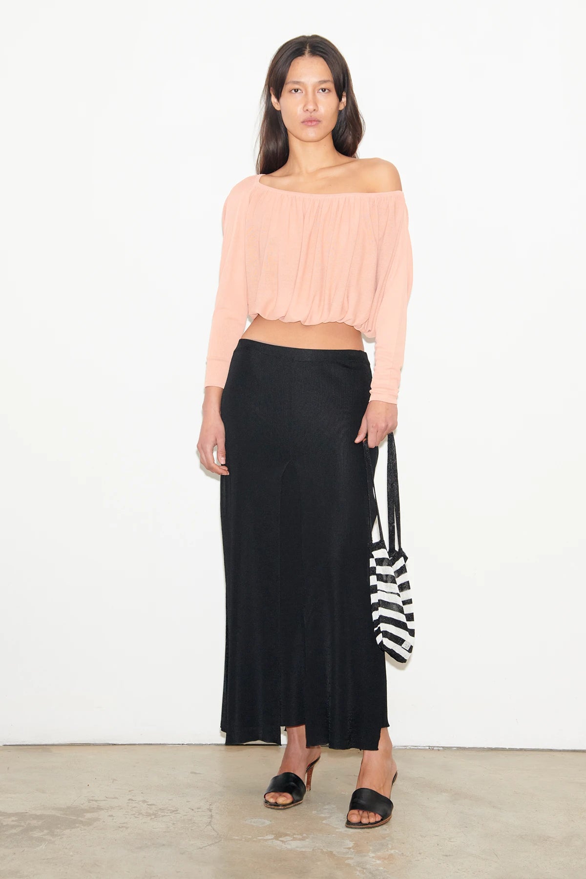 Febe Knitted Top Pesca