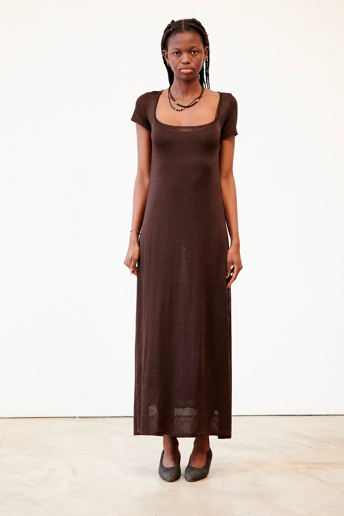 Nada Knitted Dress Moca