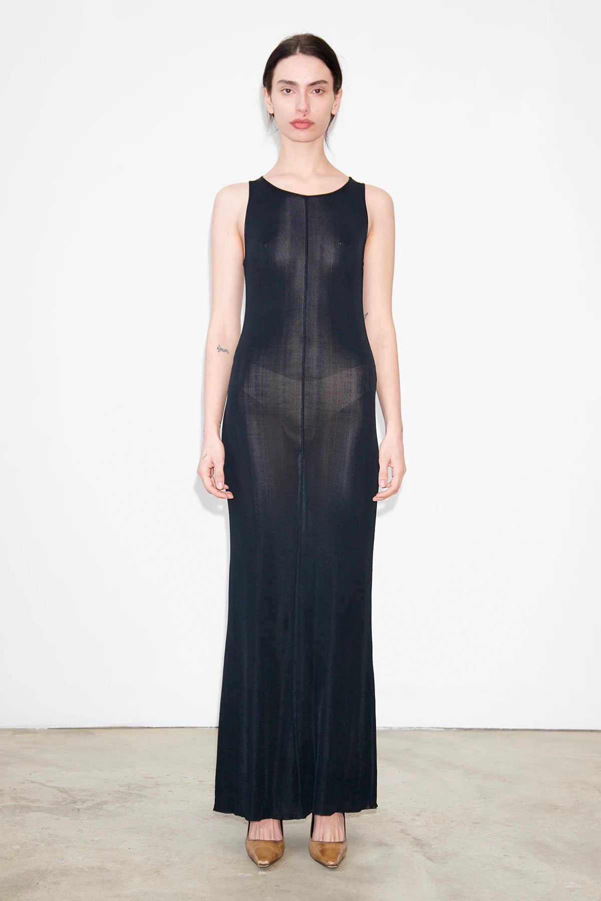 Noa Knitted Dress Nero