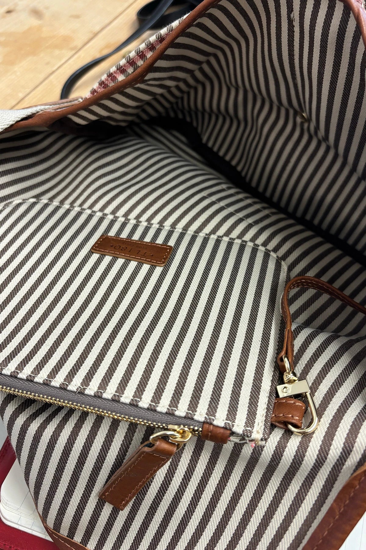 La Postina Brit Beige and Caramello
