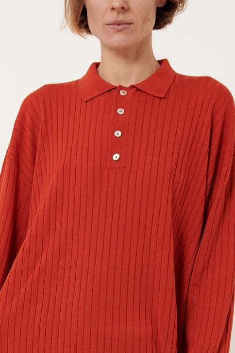 Berto Knitted Top Paprika