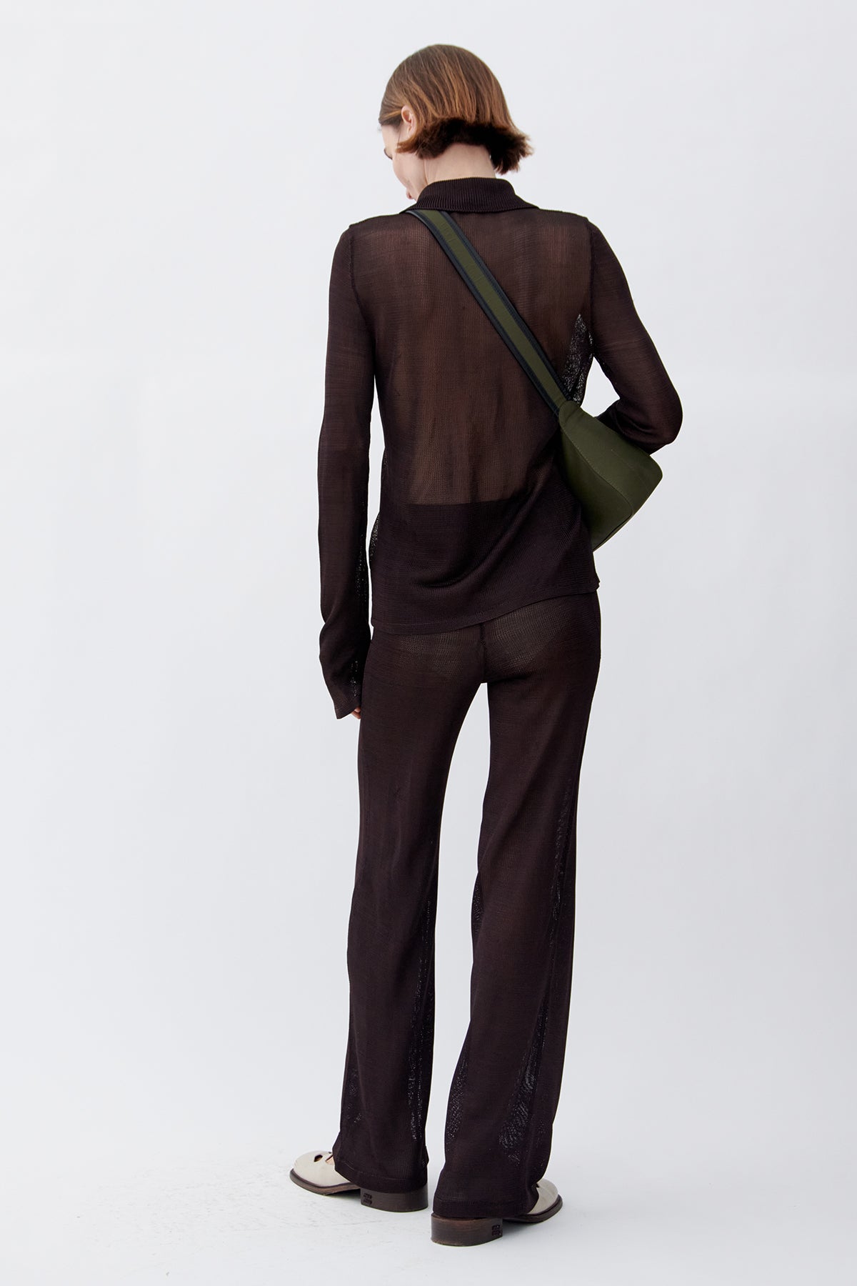 Bella Knitted Pants Moka