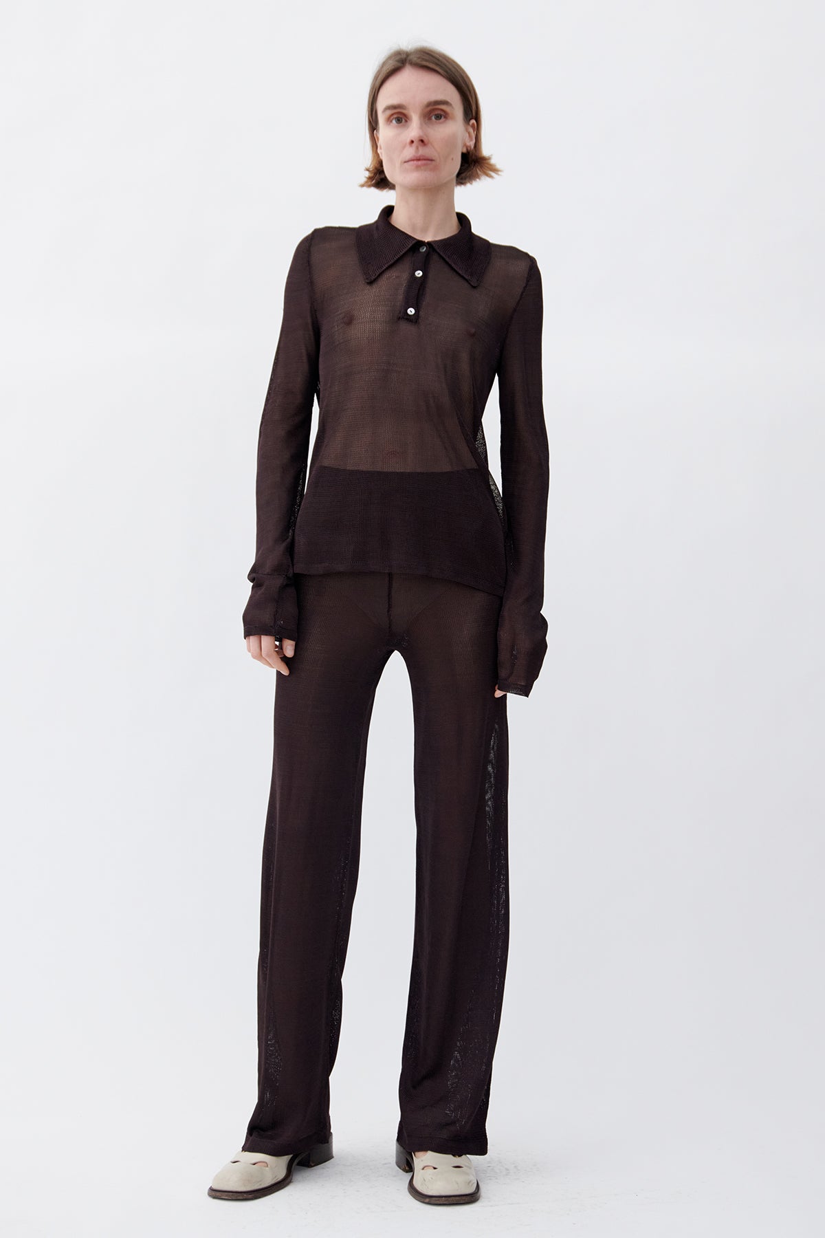 Bella Knitted Pants Moka