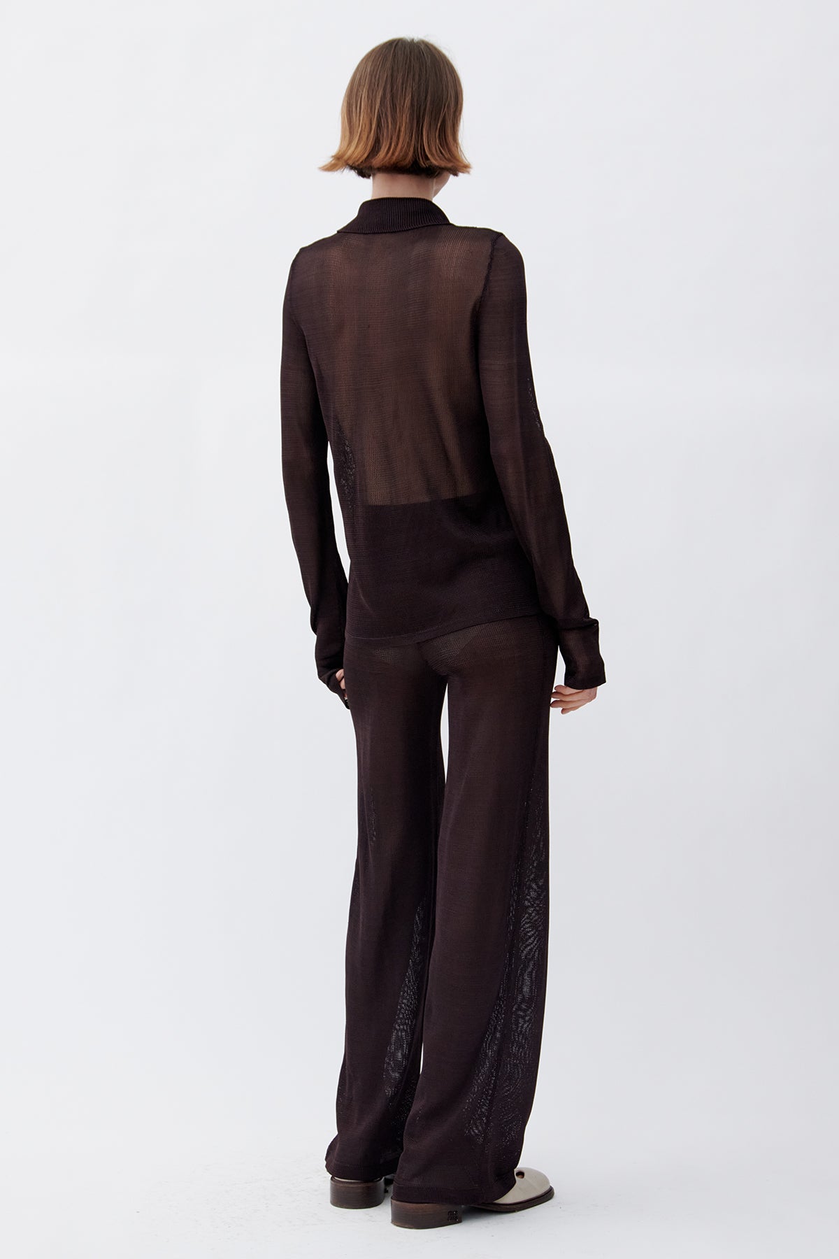 Bella Knitted Pants Moka