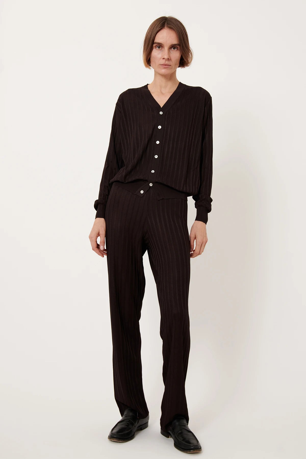 Nino Knitted Pants Moca