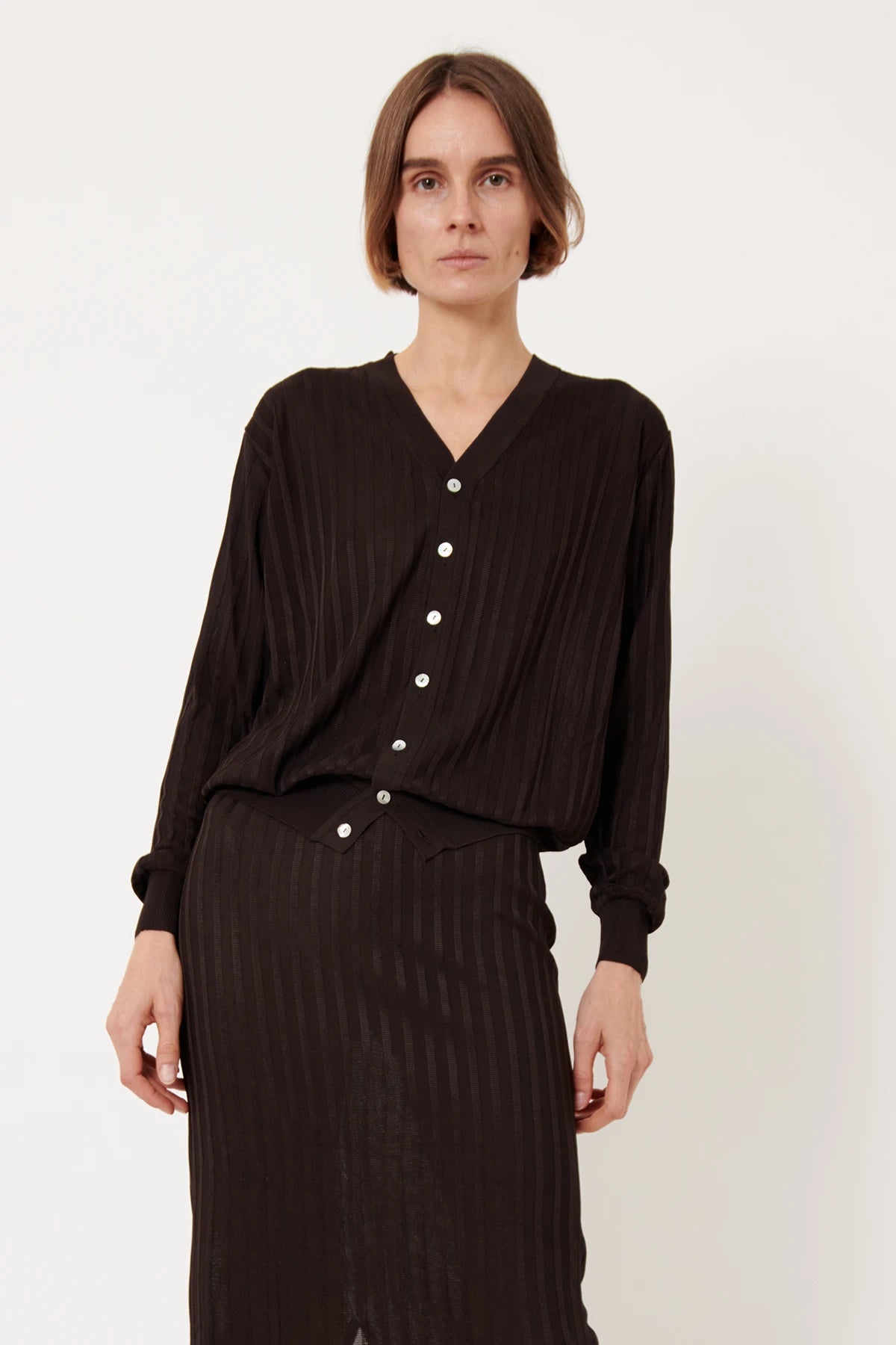 Sole Knitted Cardigan Moca