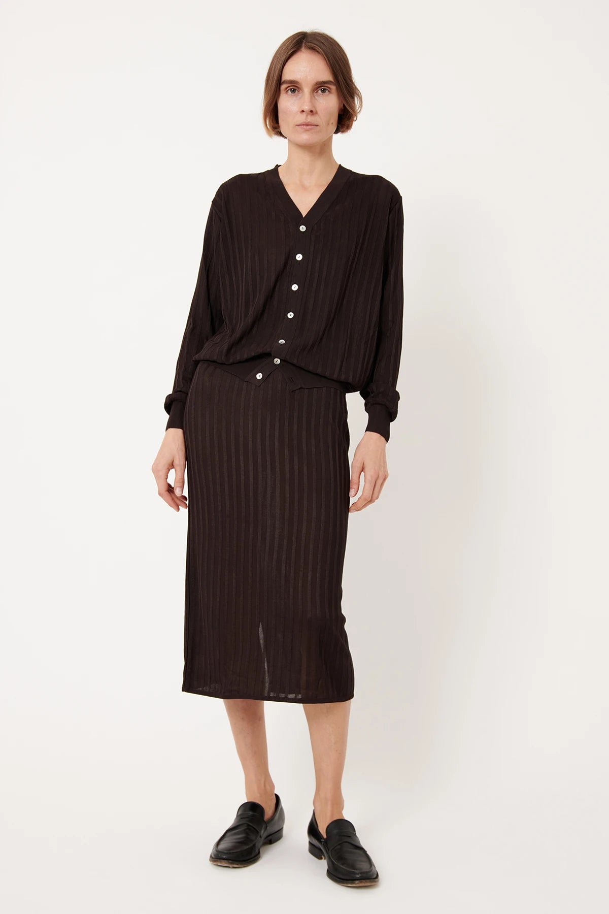 Sole Knitted Cardigan Moca