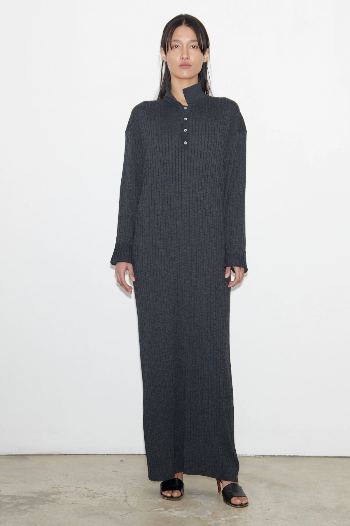 Ezia Knitted Dress Antracite