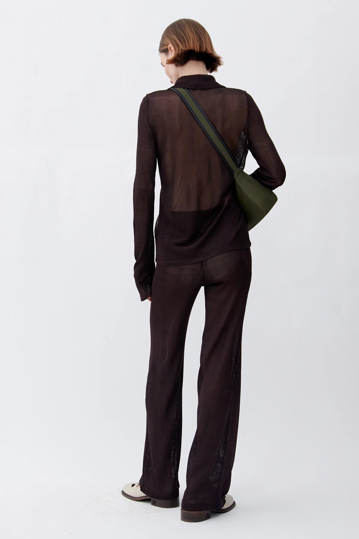 La Forti Nylon and Nappa Kaki and Nero