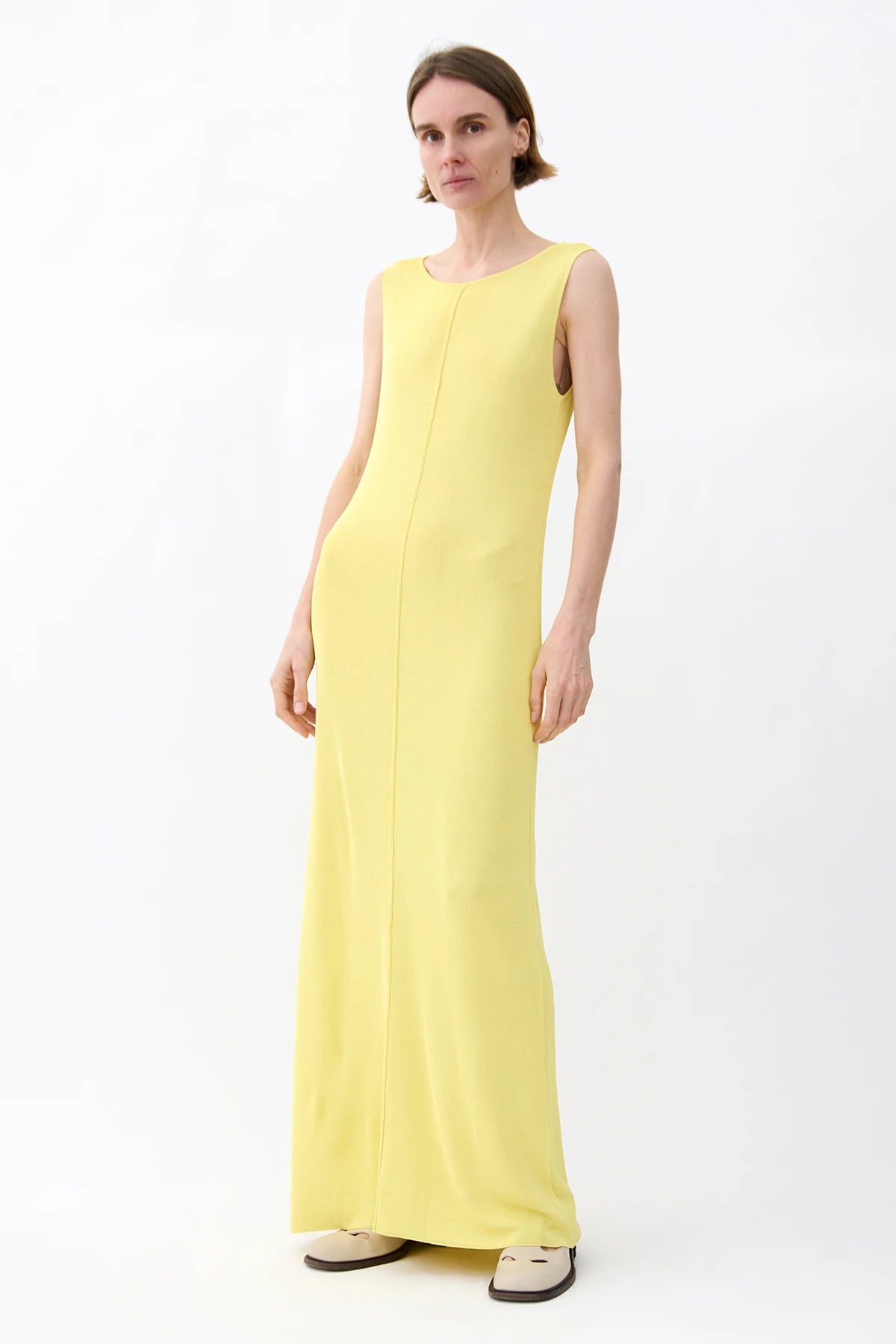 Noa Knitted Dress Banana