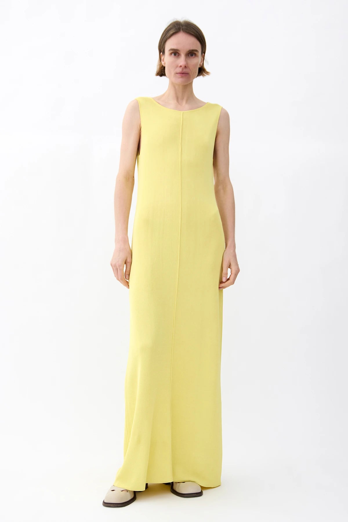 Noa Knitted Dress Banana