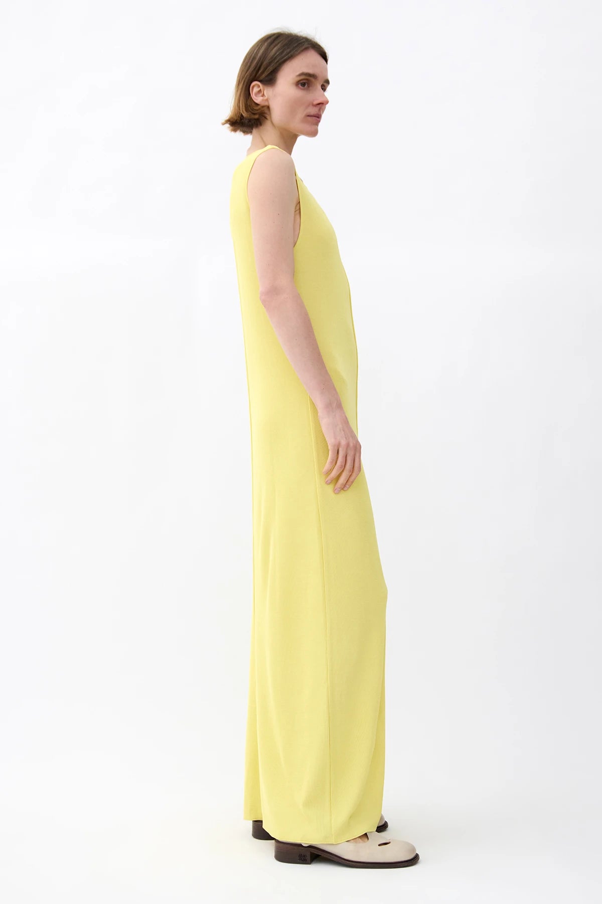 Noa Knitted Dress Banana