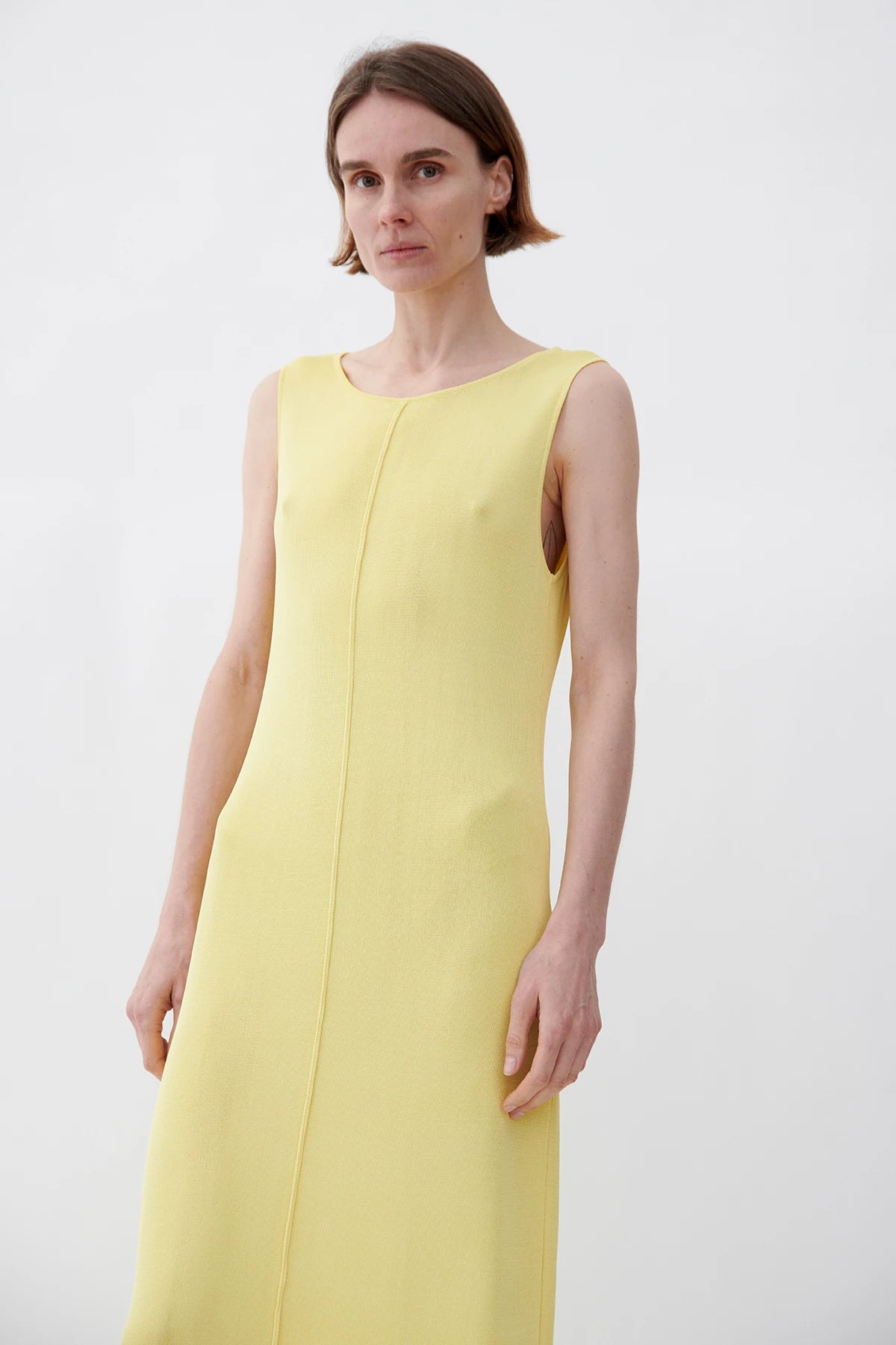 Noa Knitted Dress Banana