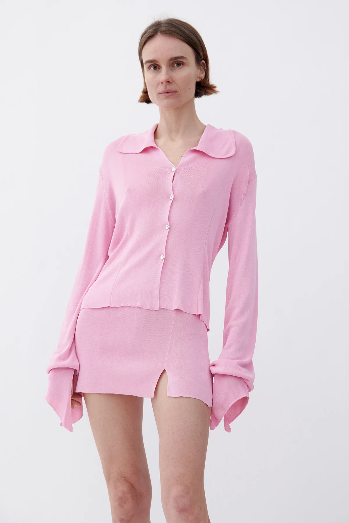 Sofia Knitted Top Rosa