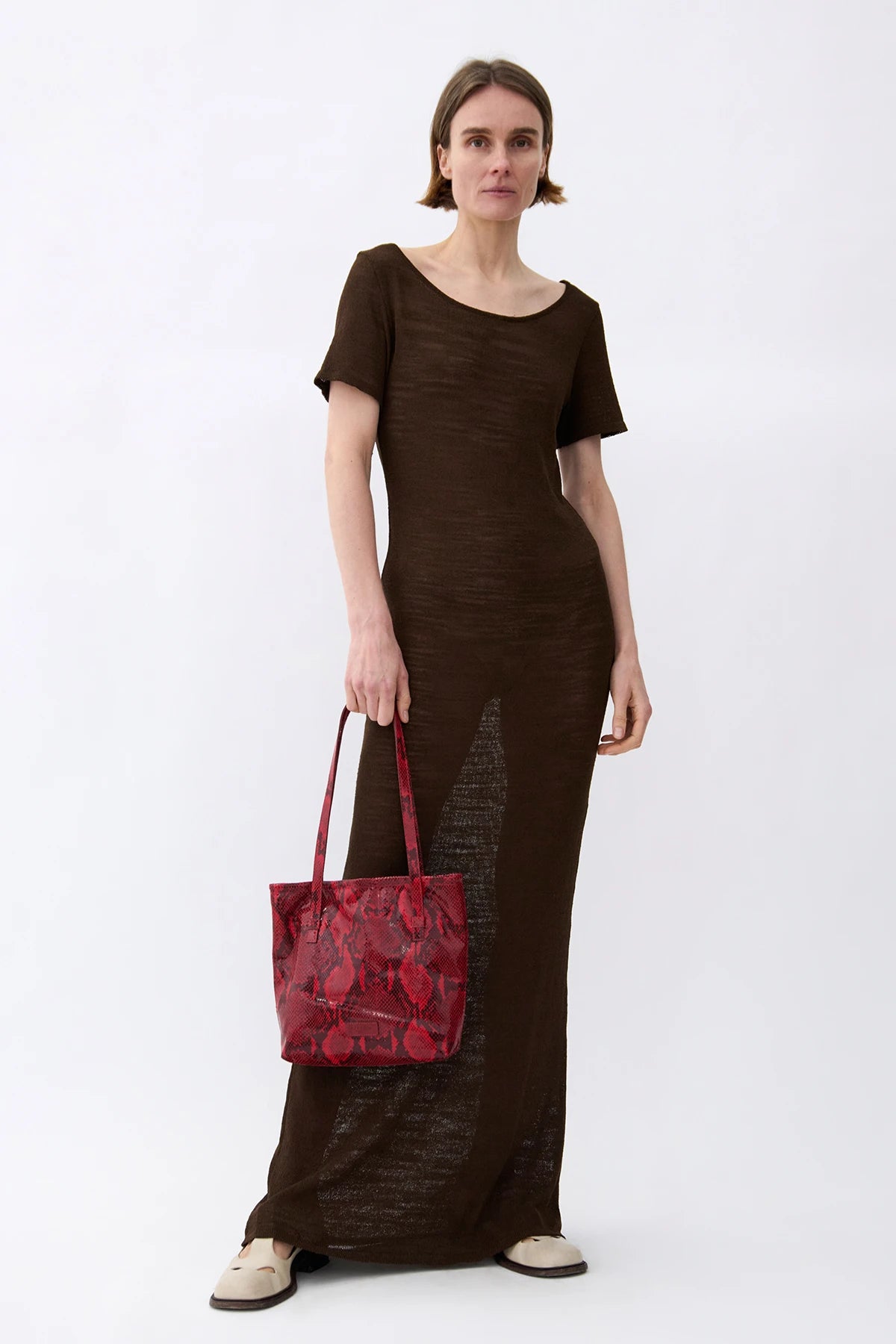 Tine Knitted Dress Cioccolato
