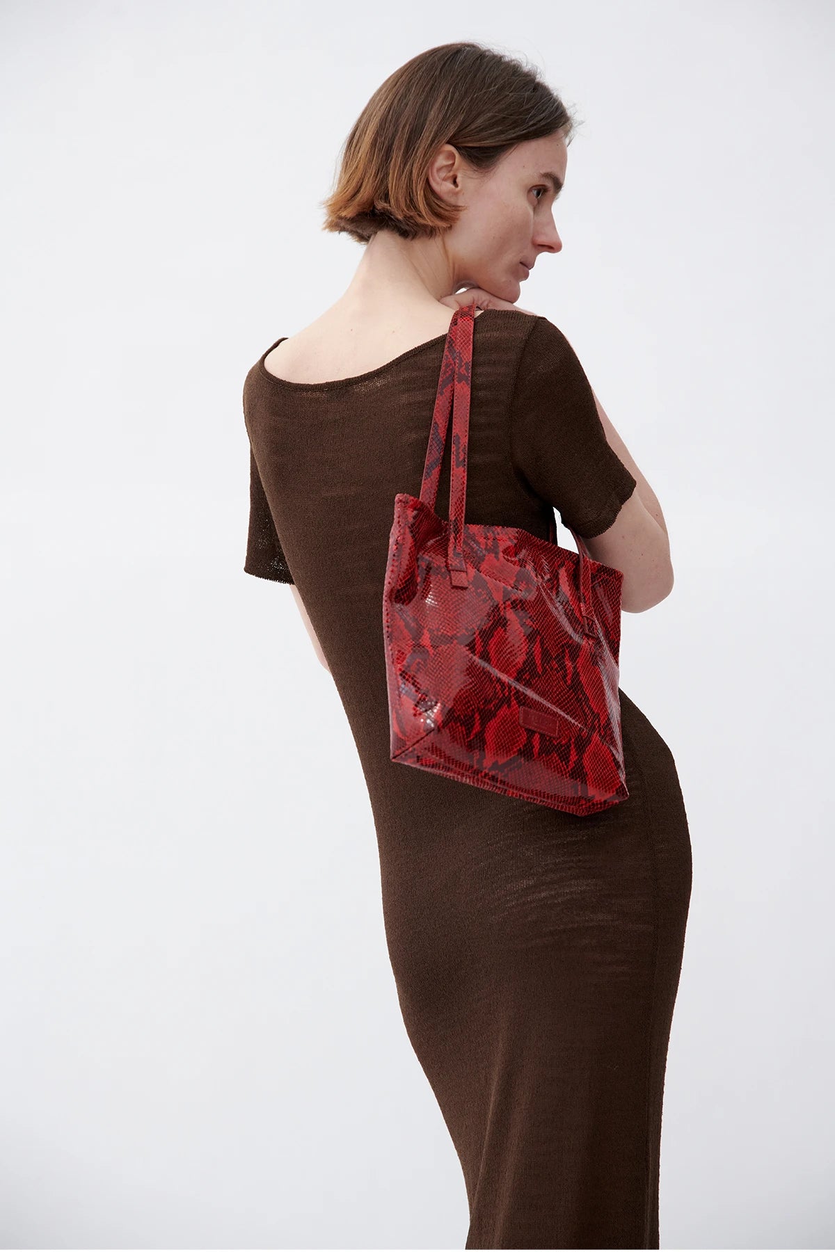 Tine Knitted Dress Cioccolato