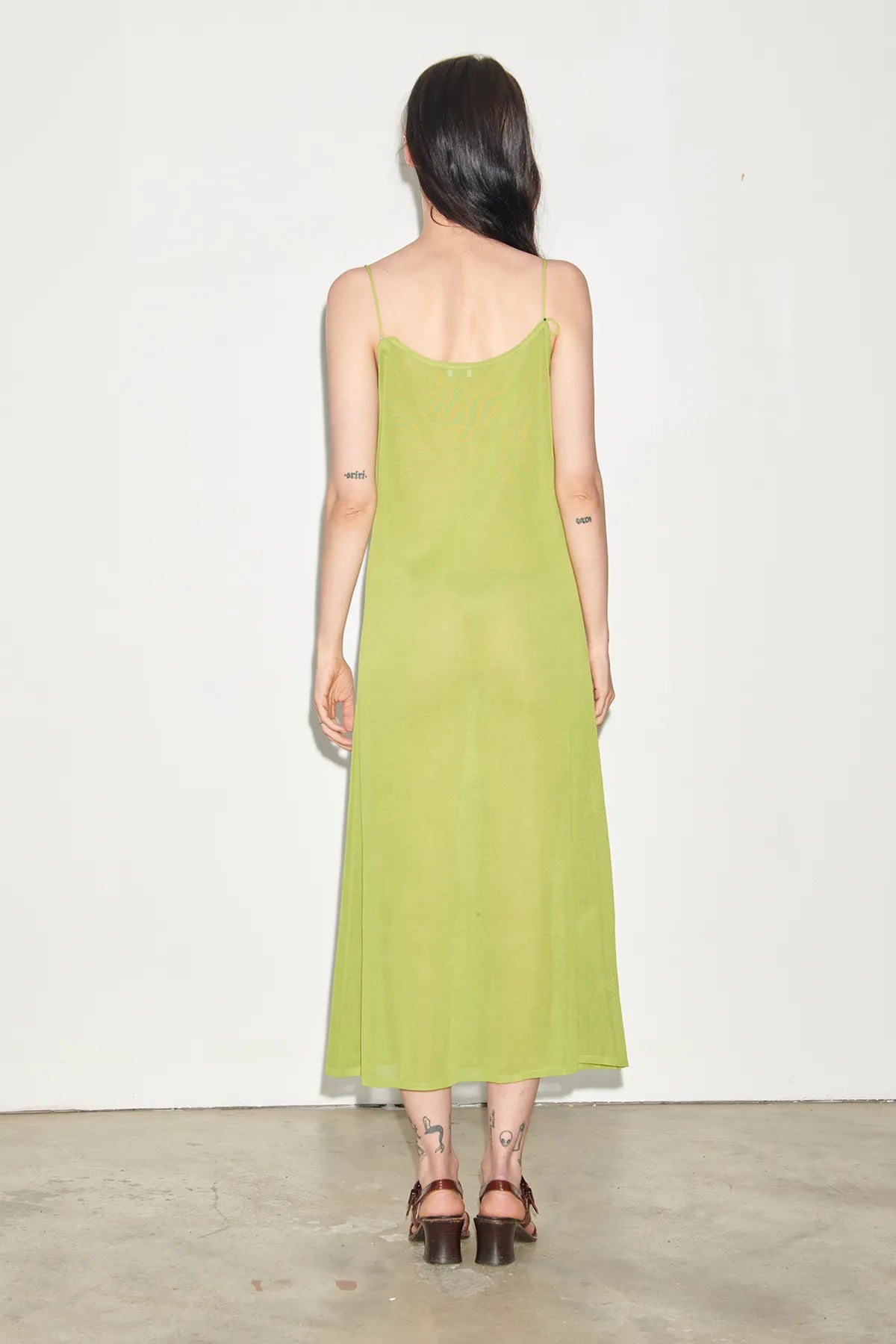 Bonnie Knitted Dress Lime