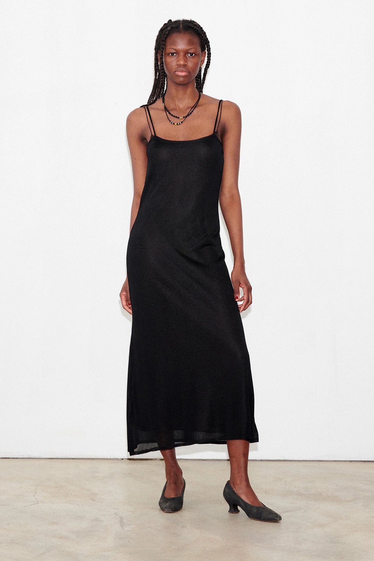 Bonnie Knitted Dress Nero