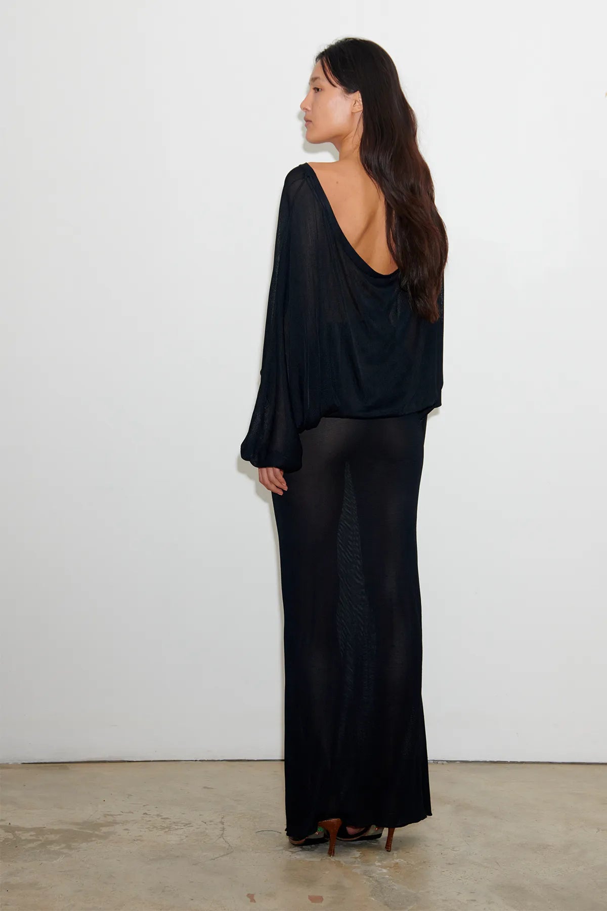 Gigi Knitted Dress Nero