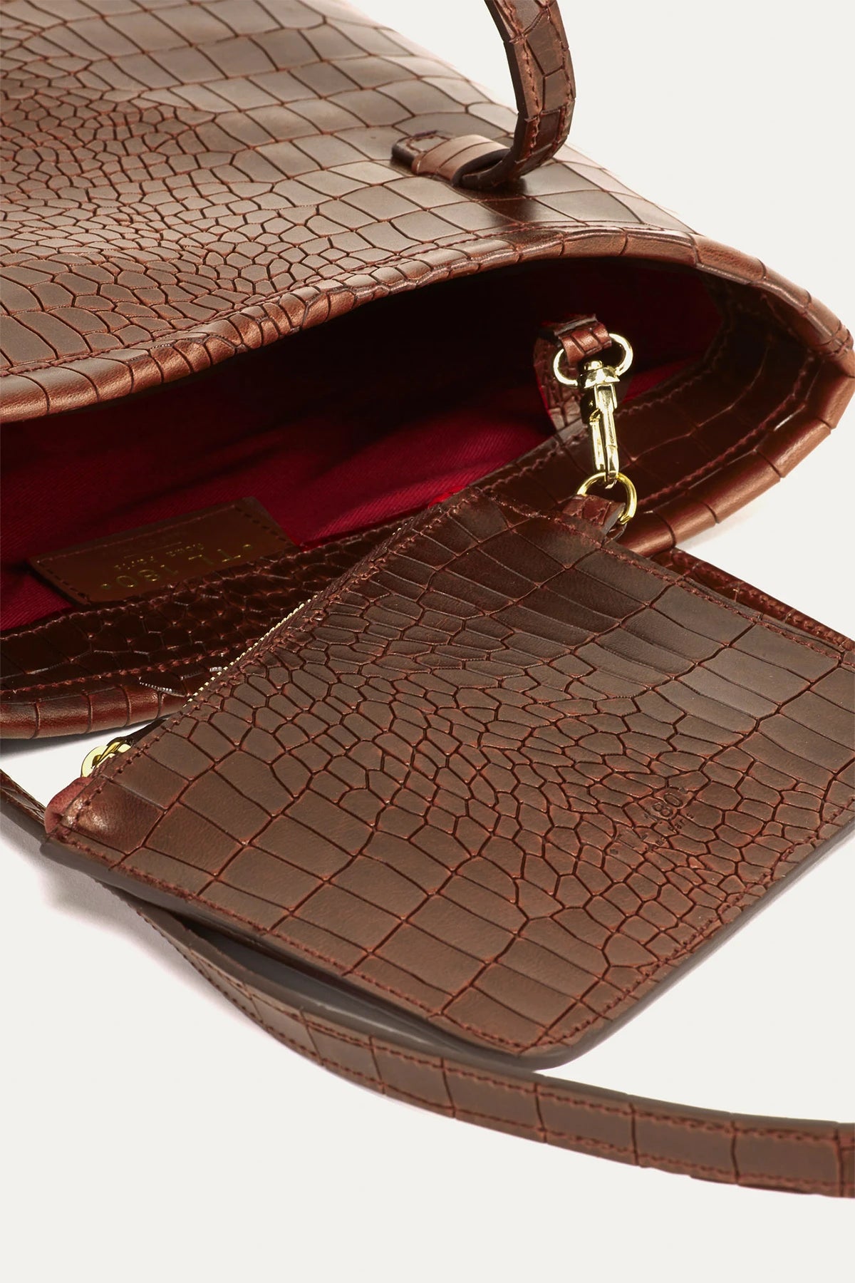 Le Sac Croco Cuoio