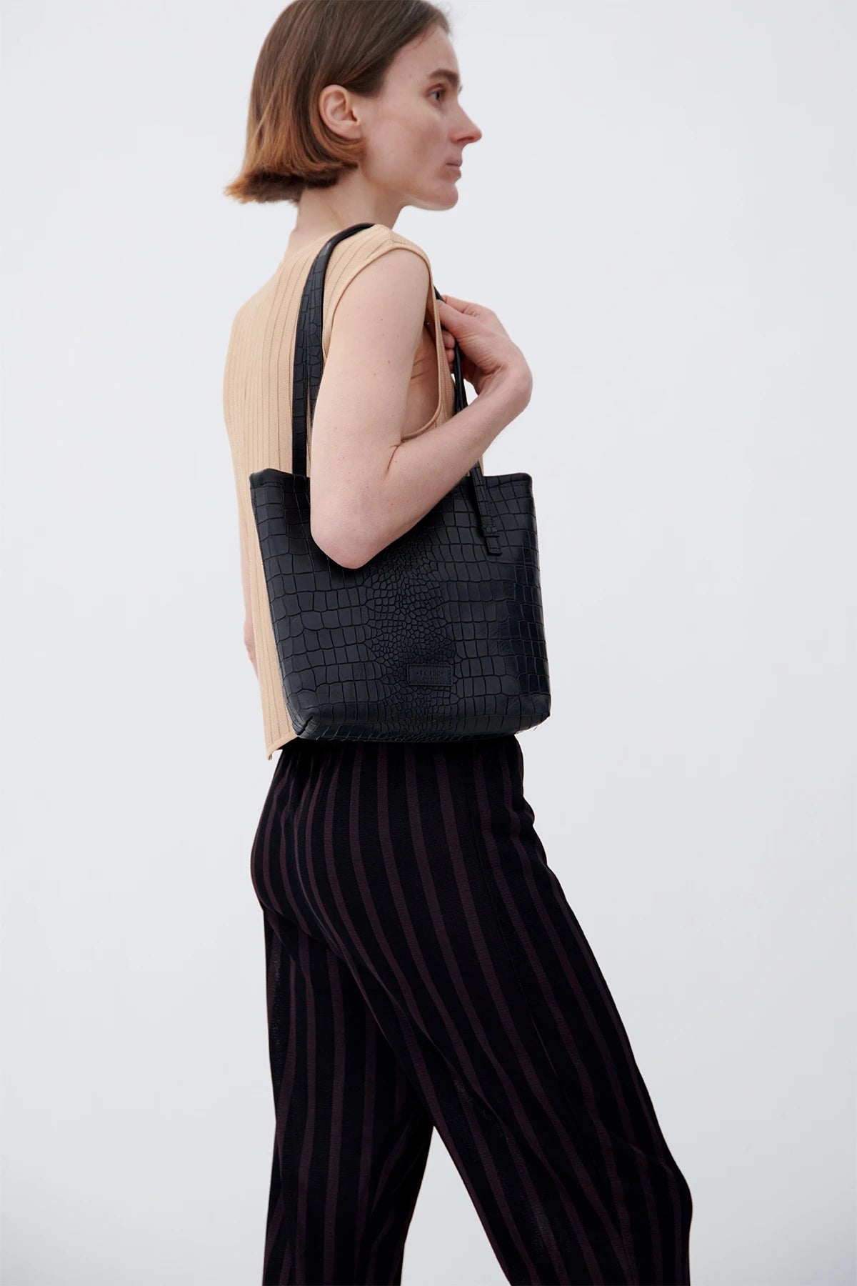 Le Sac Croco Nero