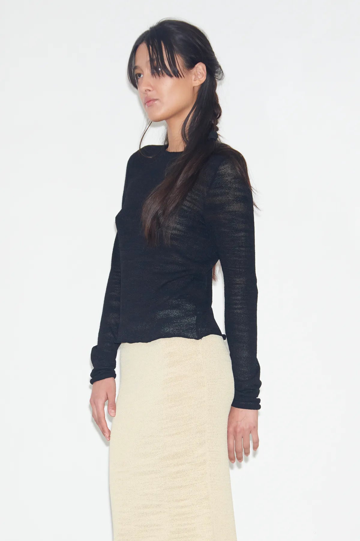 Milo Knitted Top Nero