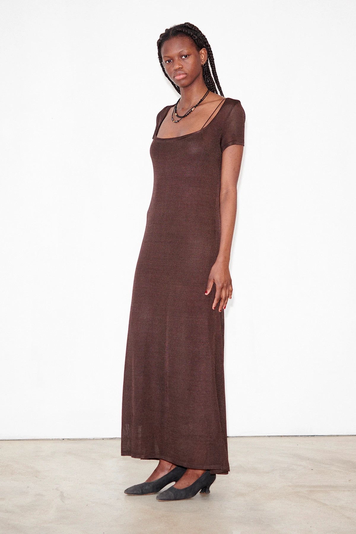 Nada Knitted Dress Moca