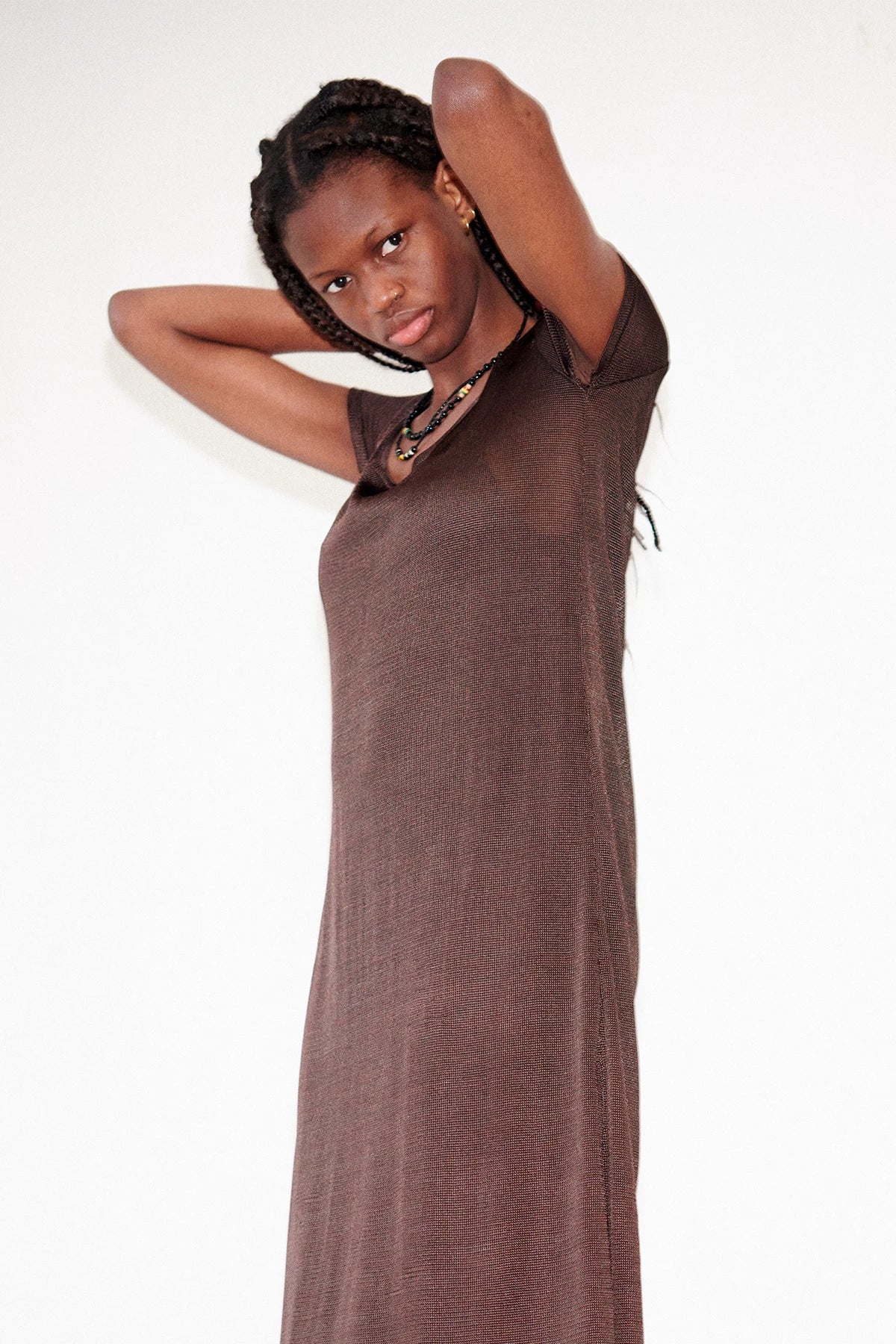 Nada Knitted Dress Moca