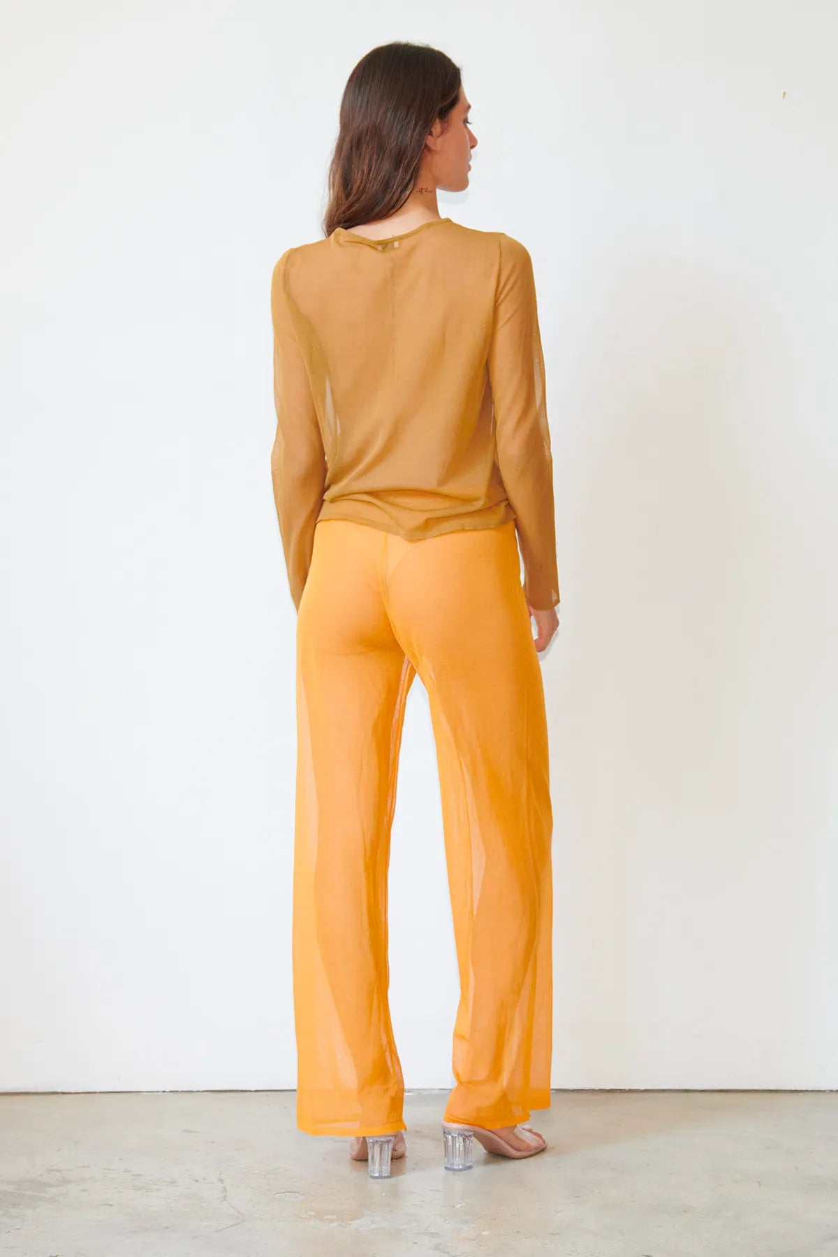 Nico Knitted Pants Arancio