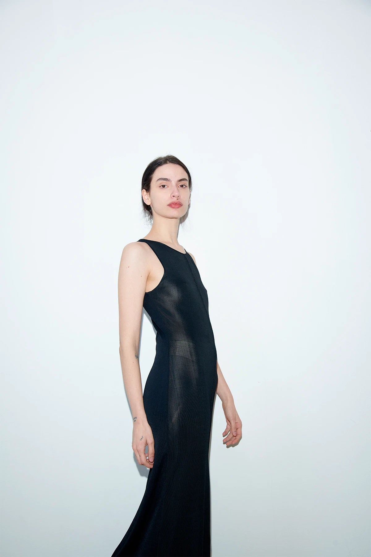 Noa Knitted Dress Nero