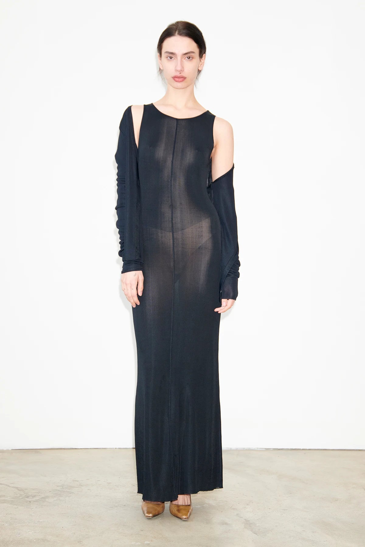 Noa Knitted Dress Nero