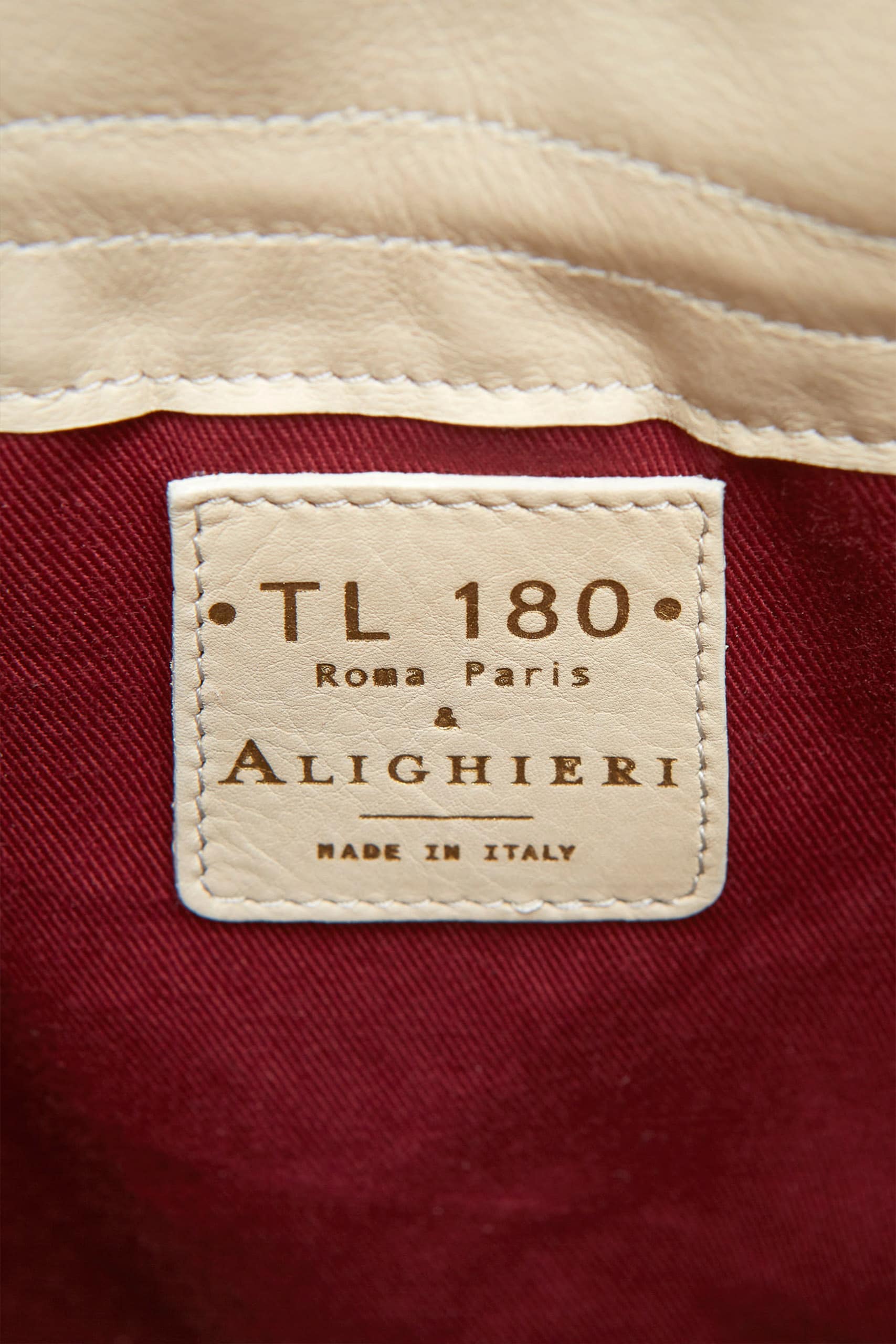 TL180 BAGS FAZZOLETTO LARGE ALIGHIERI IVORY 05