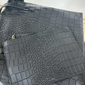 TL180 HANDBAGS LE SAC CROCO NERO 03