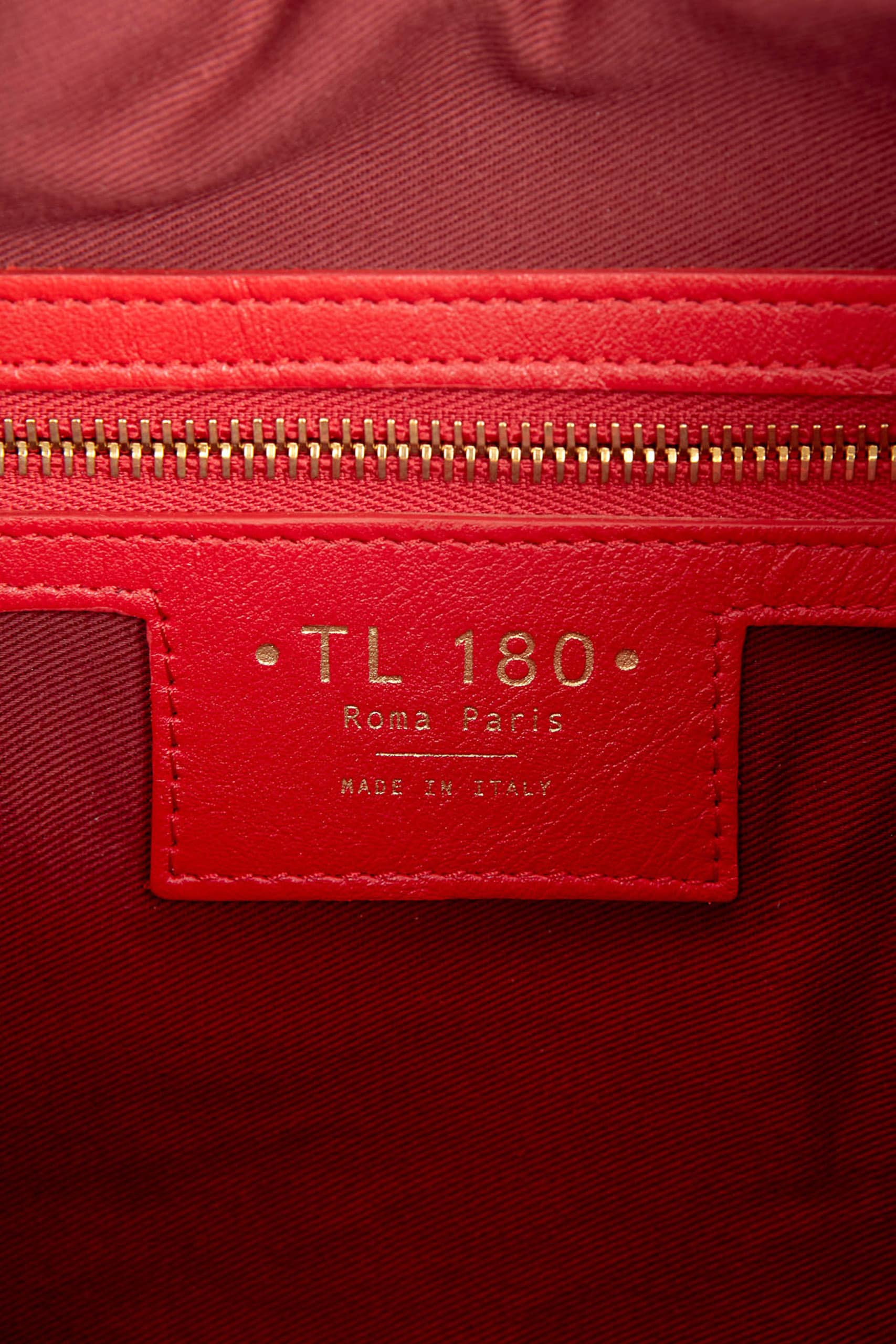 TL180 LIANA NAPPA PLEXIGLAS RUBINO MENTA NERO 0001 UMA RED WITH ONE PLEXI 43640