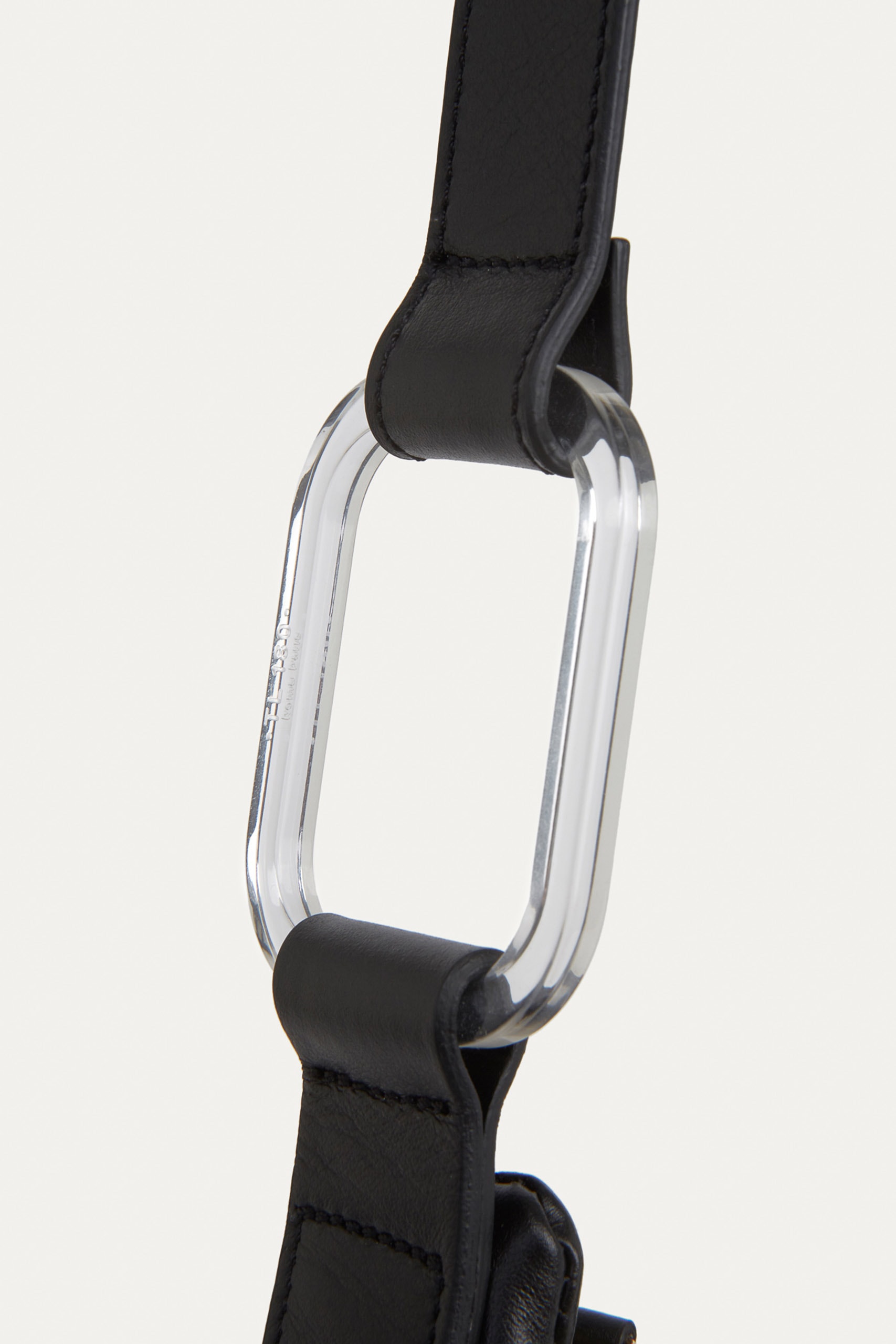 TL180 LIANA NAPPA PLEXIGLAS RUBINO MENTA NERO 0012 UMA BLACK WITH ONE PLEXI 43571