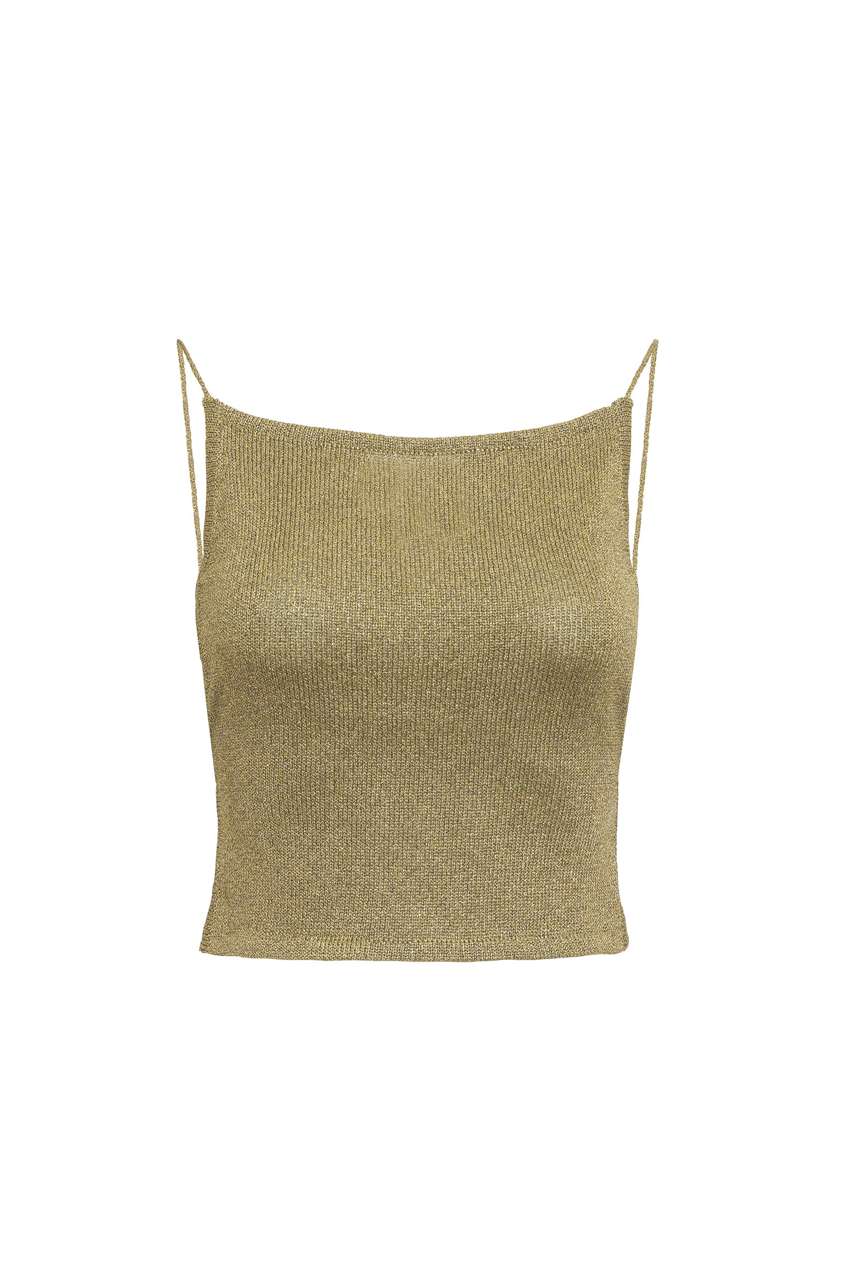 lurex gold top