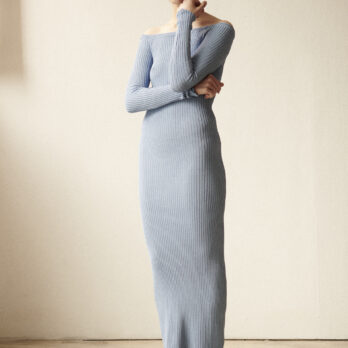 TL180 KNITWEAR DARIA RIBBED DRESS CARTADAZUCCHERO 03