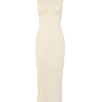 TL180 Knitwear Amore Dress Silk Cream 01