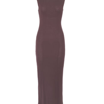 TL180 Knitwear Amore Dress Silk Plum 01
