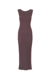 TL180 Knitwear Amore Dress Silk Plum 01