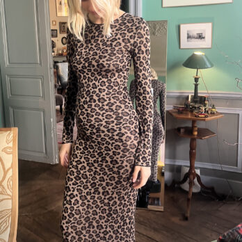 ￼ ￼ TL180 KNITWEAR AMBRA DRESS LEO 01